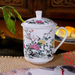 圖 陶瓷茶杯批發 陶瓷茶杯定做 景德鎮陶瓷茶杯廠家 上海禮品