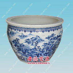 陶瓷大缸 1米大缸定做 辦公禮品大缸定做