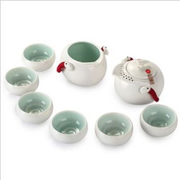 陶瓷茶具 禮品茶具套裝 碧波流翠 由臺灣大師設計的陶瓷茶具