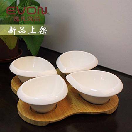 包郵外貿尾單 純色陶瓷制品 創意廚房碟子木架 半圓尖頭型餐具碟圖片大全 郵樂官方網站